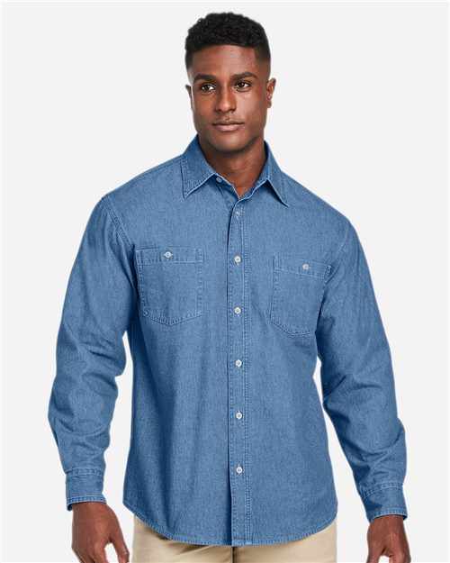 Unisex Denim Shirt Jacket - 14406