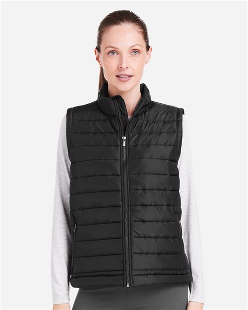 Women's Quilted Puffer Vest - 14622