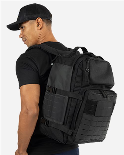 Delta 37L Black Backpack - 16337