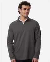 Men's Seaton Pebble Textured Quarter-Zip Pullover - 16397