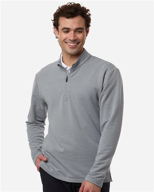 Men's Stretch Quarter-Zip Fleece Pullover - 16436