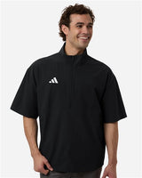 Men's Short Sleeve Quarter-Zip Pullover - 16755