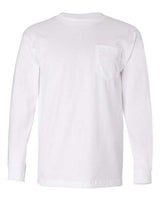 Unisex USA-Made Long Sleeve Pocket T-Shirt - 61