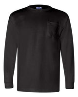 Unisex Union-Made Long Sleeve Pocket T-Shirt