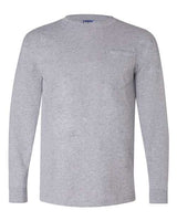 Unisex Union-Made Long Sleeve Pocket T-Shirt