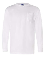 Unisex Union-Made Long Sleeve Pocket T-Shirt