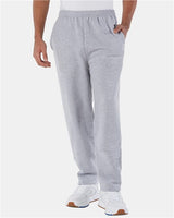 Unisex Powerblend® Open-Bottom Sweatpants with Pockets - 1825