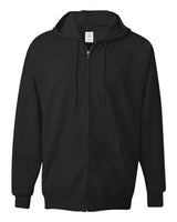 Unisex Ultimate Cotton® Full-Zip Hooded Sweatshirt - 356