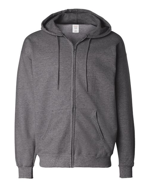 Unisex Ultimate Cotton® Full-Zip Hooded Sweatshirt - 356
