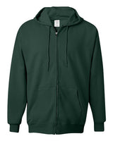 Unisex Ultimate Cotton® Full-Zip Hooded Sweatshirt - 356