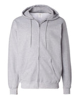 Unisex Ultimate Cotton® Full-Zip Hooded Sweatshirt