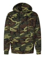 Unisex Camo Fleece Hoodie Sweatshirt - 394
