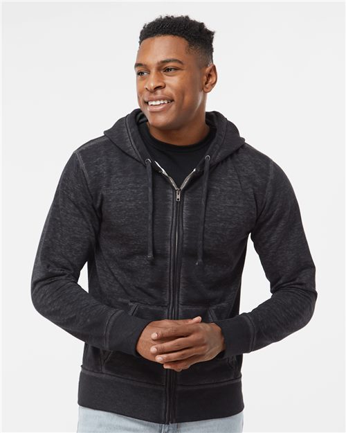 Men's Vintage Zen Fleece Full-Zip Hooded Sweatshirt - 2084