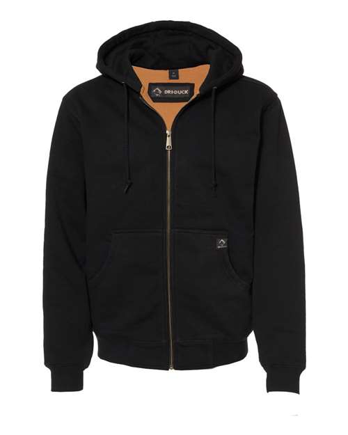 Men's Crossfire Heavyweight Power Fleece Hooded Jacket with Thermal Lining - 1050