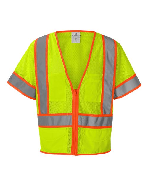 Unisex Ultra-Cool™ Six-Pocket Mesh Surveyor’s Vest - 1749