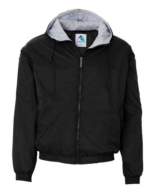 Unisex Fleece Lined Hooded Jacket - 1824