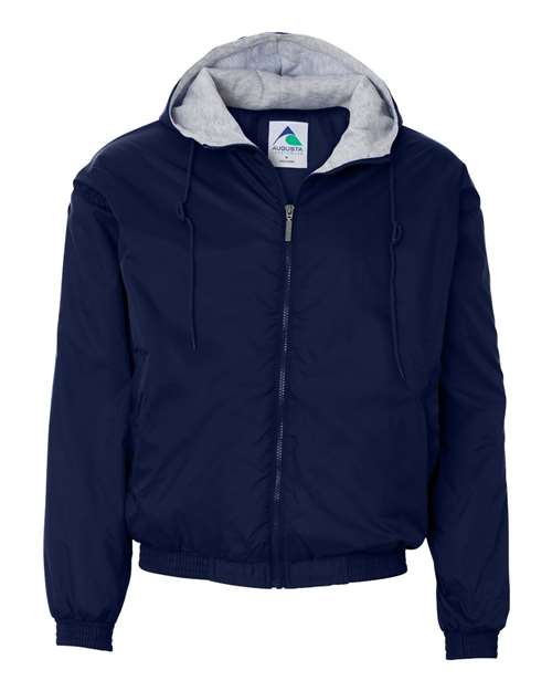 Unisex Fleece Lined Hooded Jacket - 1824