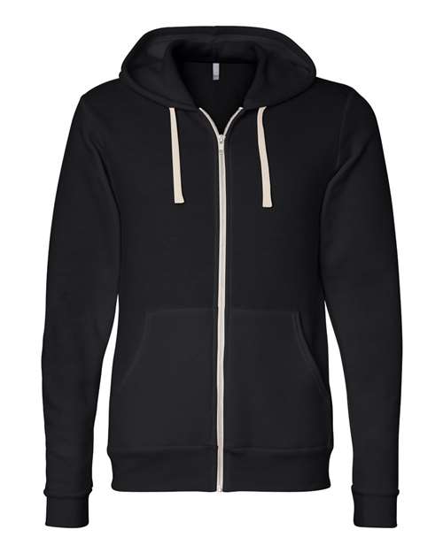 Unisex Triblend Sponge Fleece Full-Zip Hoodie Sweatshirt - 2010