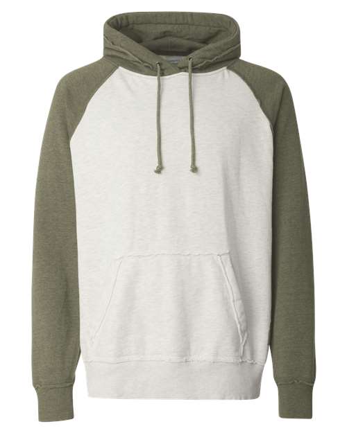Men's Vintage Heather Hooded Sweatshirt - 1849
