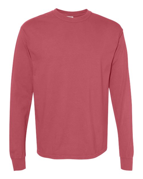 Unisex Garment-Dyed Heavyweight Long Sleeve T-Shirt - 2217