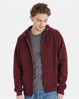 Unisex Ultimate Cotton® Full-Zip Hooded Sweatshirt - 356