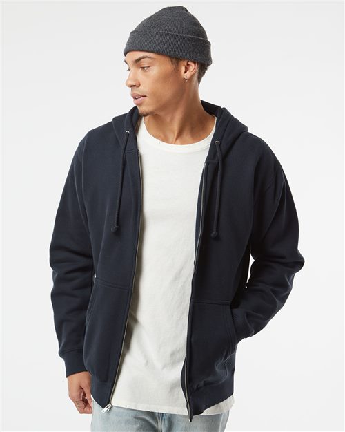 Unisex Heavyweight Full-Zip Hooded Sweatshirt - 360