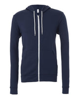 Unisex Sponge Fleece Full-Zip Hoodie Sweatshirt - 2769