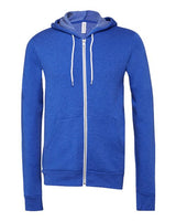 Unisex Sponge Fleece Full-Zip Hoodie Sweatshirt - 2769