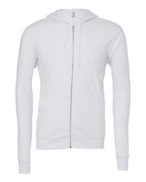 Unisex Sponge Fleece Full-Zip Hoodie Sweatshirt - 2769