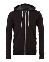 Unisex Sponge Fleece Full-Zip Hoodie Sweatshirt - 2769