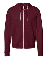 Unisex Sponge Fleece Full-Zip Hoodie Sweatshirt - 2769