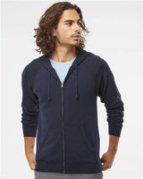 Unisex Special Blend Raglan Full-Zip Hooded Sweatshirt - 3800