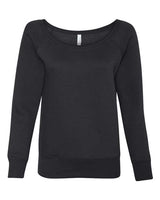 Women’s Sponge Fleece Wide Neck Sweatshirt - 2028