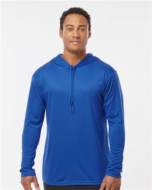 Unisex B-Core Hooded Long Sleeve T-Shirt - 4125