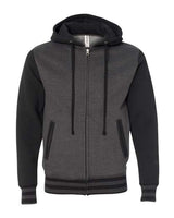 Unisex Heavyweight Varsity Full-Zip Hooded Sweatshirt - 3302