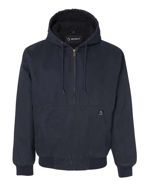 Men's Cheyenne Boulder Cloth™ Hooded Jacket with Tricot Quilt Lining - 1046
