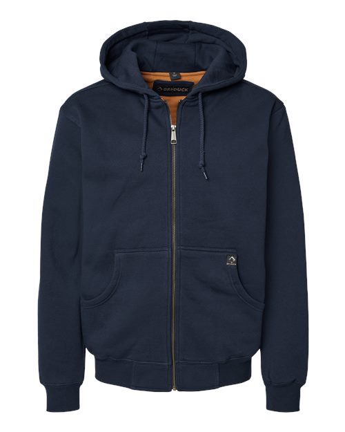 Men's Crossfire Heavyweight Power Fleece Hooded Jacket with Thermal Lining - 1050