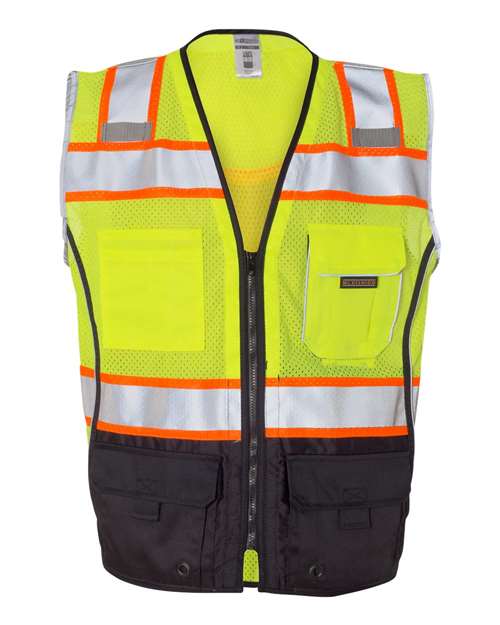Unisex Premium Black Series® Black Bottom Class 2 Vest - 3490
