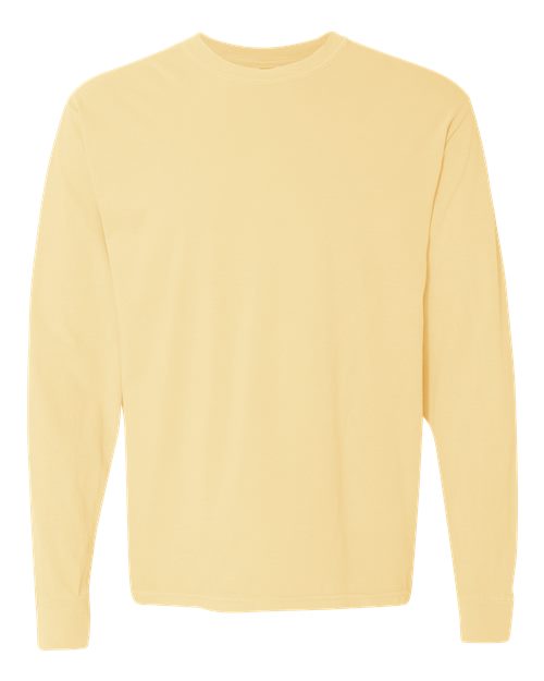 Unisex Garment-Dyed Heavyweight Long Sleeve T-Shirt - 2217