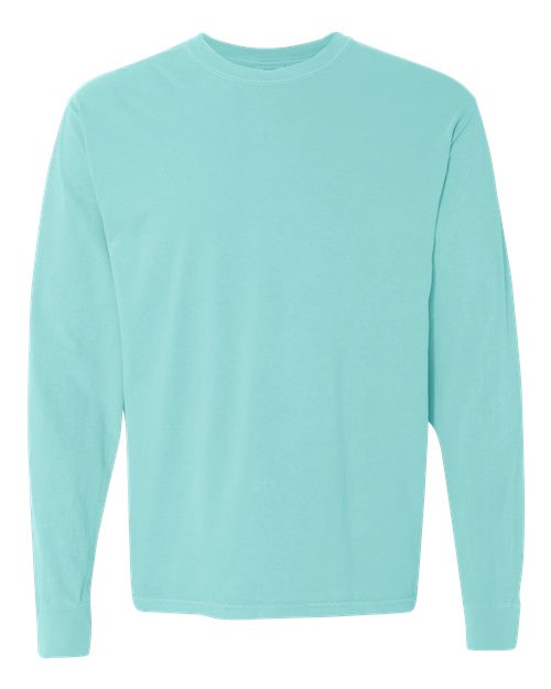 Unisex Garment-Dyed Heavyweight Long Sleeve T-Shirt - 2217