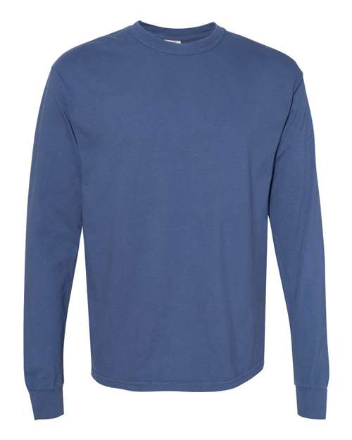Unisex Garment-Dyed Heavyweight Long Sleeve T-Shirt - 2217