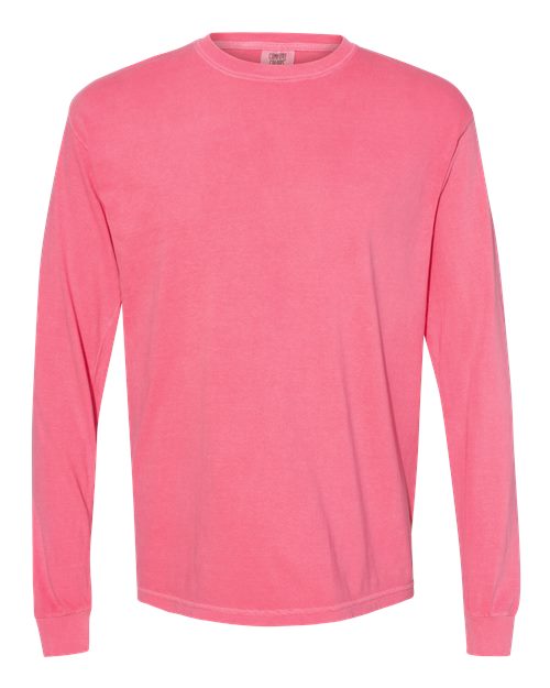 Unisex Garment-Dyed Heavyweight Long Sleeve T-Shirt - 2217