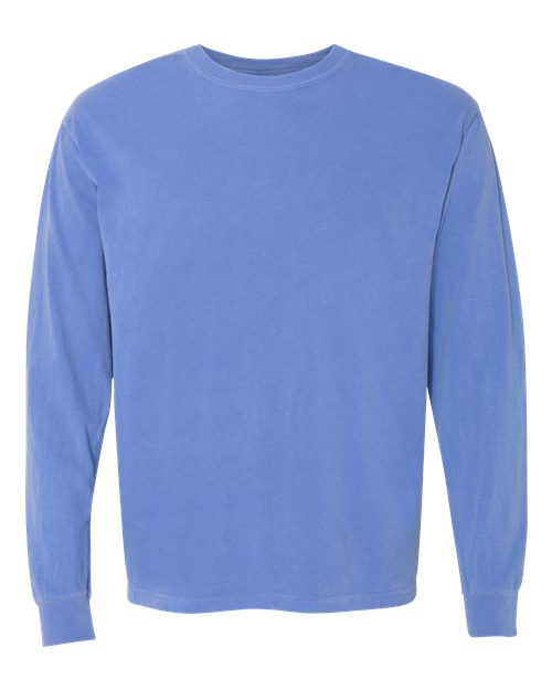Unisex Garment-Dyed Heavyweight Long Sleeve T-Shirt - 2217