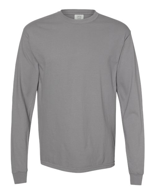 Unisex Garment-Dyed Heavyweight Long Sleeve T-Shirt - 2217