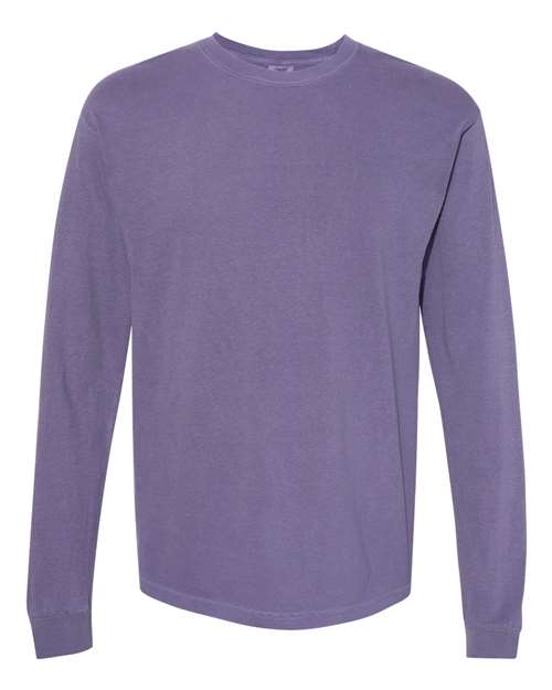 Unisex Garment-Dyed Heavyweight Long Sleeve T-Shirt - 2217