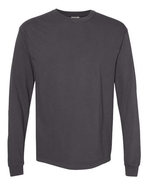 Unisex Garment-Dyed Heavyweight Long Sleeve T-Shirt - 2217