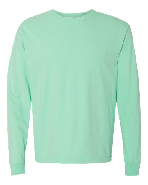Unisex Garment-Dyed Heavyweight Long Sleeve T-Shirt - 2217