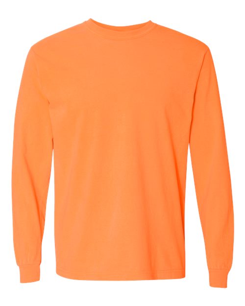 Unisex Garment-Dyed Heavyweight Long Sleeve T-Shirt - 2217