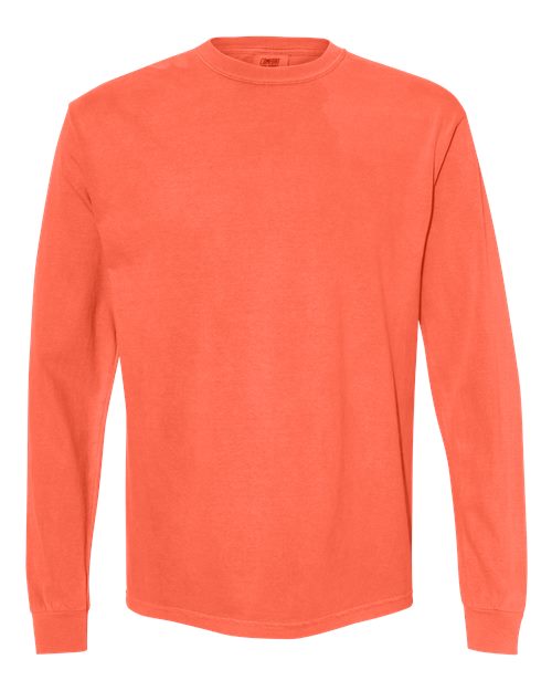 Unisex Garment-Dyed Heavyweight Long Sleeve T-Shirt - 2217