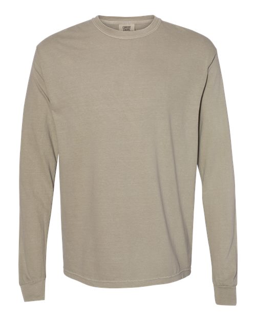 Unisex Garment-Dyed Heavyweight Long Sleeve T-Shirt - 2217